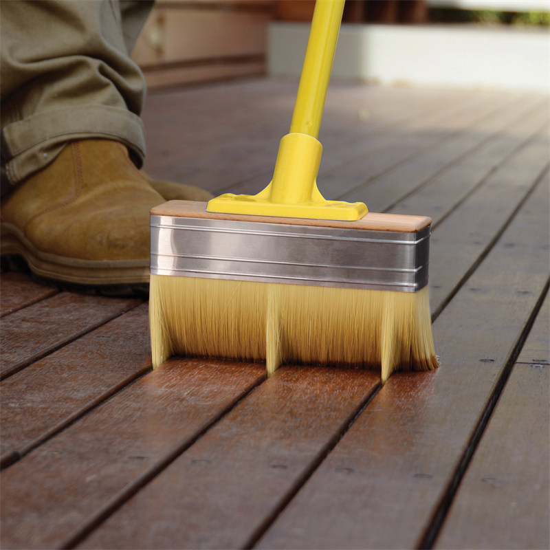 deck restoration in progress