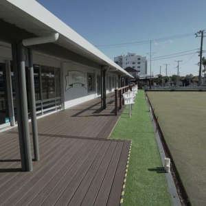 composite decking project at MaroochyBowls