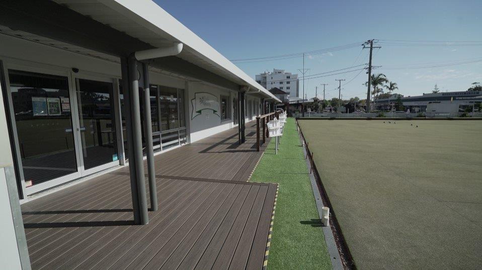 composite decking project at MaroochyBowls