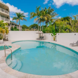 residential complex pool in Noosa Hill