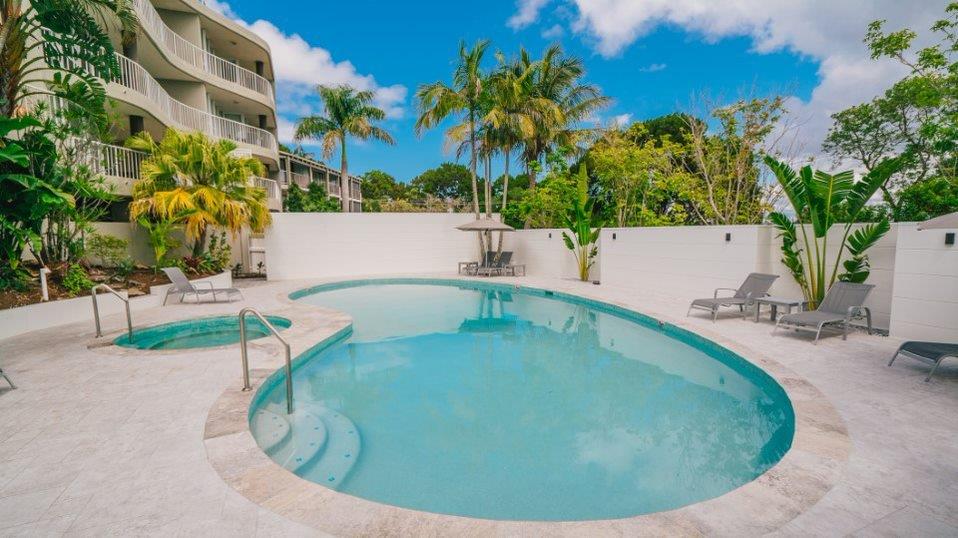 residential complex pool in Noosa Hill