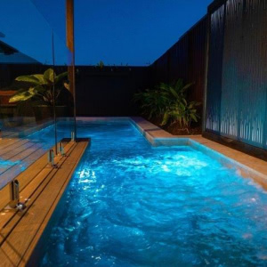 pool decks in Genoa Night pool