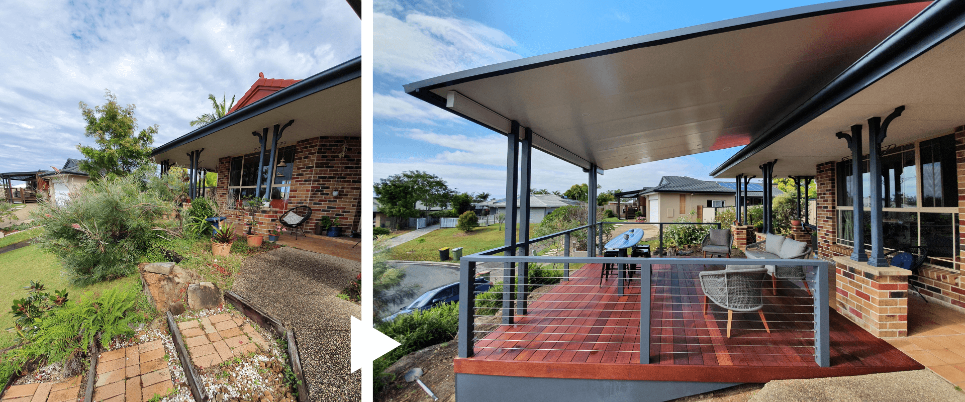 patio decking - before and after image 20